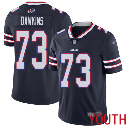 Youth Buffalo Bills #73 Dion Dawkins Limited Navy Blue Inverted Legend NFL Jersey->women nfl jersey->Women Jersey
